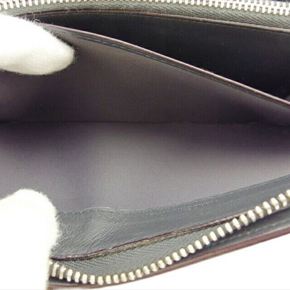 Authenticity guaranteed USED Dior wallet x leather - Picture 8 of 10